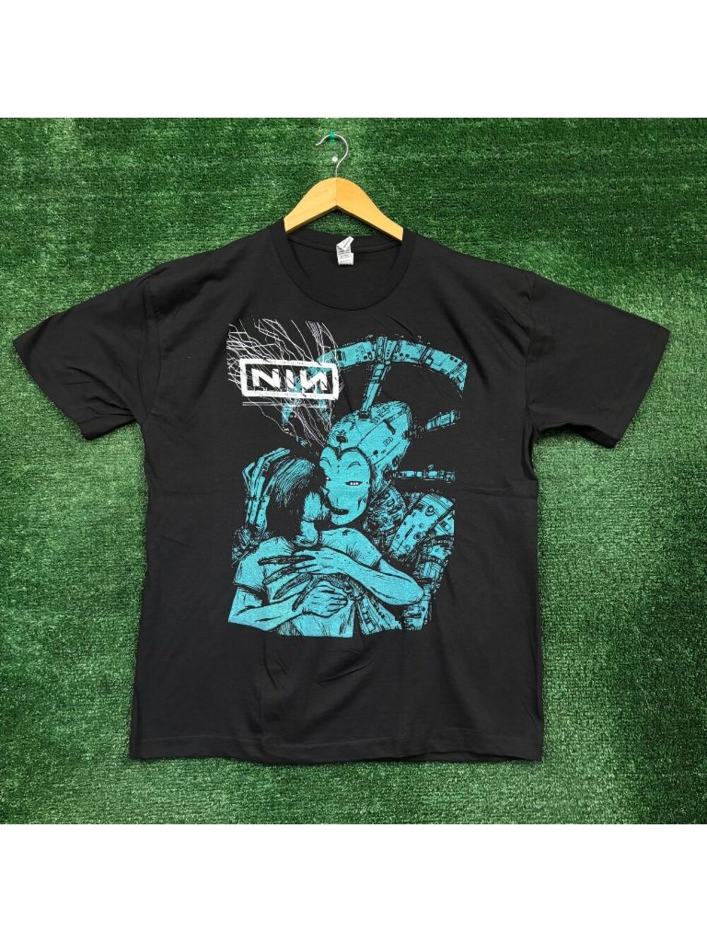 Nine Inch Nails With Teeth T-Shirt Size Large